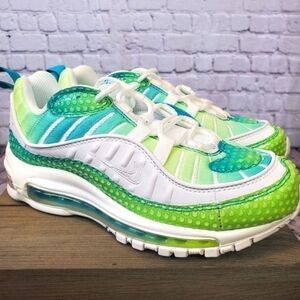 𝅺nike Air Max 98 Athetic Sneakers sz. 6.5 Oracle